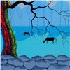 Image 2 : "Good Neighbors" Limited Edition Giclee on Canvas by Larissa Holt, Protege of Acclaimed Artist Eyvin