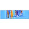 Image 1 : Roberto Donatelli - "Reflections" Original Oil Painting on Canvas, Titled Inverso and Hand Signed wi
