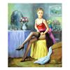 Image 1 : Taras Sidan- Original Oil on Canvas "Going Out"