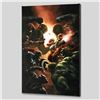 Image 3 : Marvel Comics "New Avengers #43" Numbered Limited Edition Giclee on Canvas by Aleksi Briclot; Includ