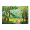 Image 1 : Alexander Antanenka, "Couple's Courtship" Original Oil Painting on Canvas, Hand Signed with Certific