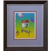 Image 1 : Peter Max- Original Mixed Media "Heart"