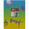 Image 2 : Peter Max- Original Mixed Media "Heart"