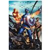 Image 1 : Marvel Comics "Giant-Size Invaders #2" Numbered Limited Edition Giclee on Canvas by Jay Anacleto; In