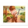 Image 1 : "Elmer Hunting" Limited Edition Giclee from Warner Bros., Numbered with Hologram Seal and Certificat