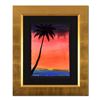 Image 1 : Wyland - "Paradise" Framed Original Watercolor Painting, Hand Signed with Certificate of Authenticit