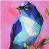 Image 2 : Yasna Godovanic, Original Acrylic Painting on Board, Hand Signed with Certificate of Authenticity.