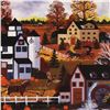 Image 2 : "Textures of Autumn" Limited Edition Lithograph by Jane Wooster Scott, Numbered and Hand Signed with