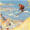 Image 2 : Paul Blaine Henrie (1932-1999), "The Sunset Skier" Limited Edition Serigraph from a PP Edition, Hand