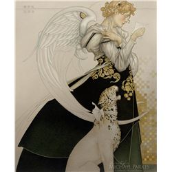 Michael Parkes "The Letter Study" Masterworks on Canvas