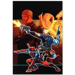 Marvel Comics "Cable & Deadpool #21" Numbered Limited Edition Giclee on Canvas by Patrick Zircher; I