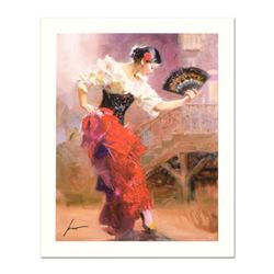 Pino (1939-2010) "Spanish Dancer" Limited Edition Giclee. Numbered and Hand Signed; Certificate of A