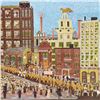 Image 2 : Ralph Fasanella (1914-1997), "Bay State" Limited Edition Lithograph, Numbered and Hand Signed with L