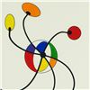Image 2 : George Marlowe, "Patterns, Series II-2 " Framed, Hand Signed Original Painting with COA