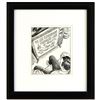 Image 1 : Bizarro! "TV - Don't Read a Book" is a Framed Original Pen & Ink Drawing by Dan Piraro, Hand Signed 