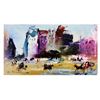 Image 1 : Shalva Phachoshvili- Original Oil on Canvas "Main Square"