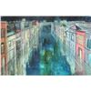 Image 1 : Alex Zwarenstein "Long Canal, Venice" Giclee on Canvas