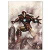 Image 1 : Marvel Comics "Indomitable Iron Man #1" Numbered Limited Edition Giclee on Canvas by Lucio Parrillo;