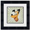 Image 1 : Disney "Here's Pluto" Limited Edition Sericel with Certificate of Authenticity; Framed.