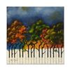 Image 1 : Babak Emanuel, "Capriccio Forest" Original Mixed Media Painting on Gallery Wrapped Canvas, Hand Sign