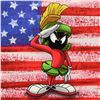 Image 2 : Looney Tunes - "Patriotic Series: Marvin" Limited Edition on Gallery Wrapped Canvas, from an edition