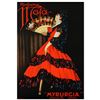 Image 1 : "Perfume Maja" Hand Pulled Lithograph (27" x 39.5") by the RE Society with Certificate of Authentici