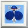Image 1 : Lu Hong, "Libra (9/24 - 10/23)" Framed Limited Edition Giclee, Numbered and Hand Signed with COA.