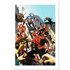 Image 1 : "Age of Heroes #1" Limited Edition Giclee on Canvas by Greg Tocchini and Marvel Comics. Numbered and