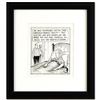 Image 1 : Bizarro! "Facelift" is a Framed Original Pen & Ink Drawing, by Dan Piraro, Hand Signed by the Artist