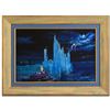 Image 1 : Peter (1913-2007) and Harrison Ellenshaw, "Blue Castle" Framed Limited Edition Giclee on Canvas from