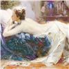 Image 2 : Pino (1939-2010) - "Mystic Dreams" Artist Embellished Limited Edition on Canvas (40" x 30"), PP Numb