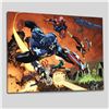 Image 3 : Marvel Comics "New Avengers #59" Numbered Limited Edition Giclee on Canvas by Stuart Immonen; Includ