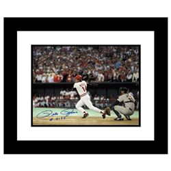 "Pete Rose 4192" - Framed Archival Photograph Featuring Pete Rose Hitting his Record Breaking Hit - 