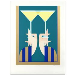 Giancarlo Impigia, "A Toast" Limited Edition Serigraph, Numbered and Hand Signed.