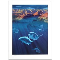 "Beneath the Grand" Limited Edition Serigraph by William Schimmel, Numbered and Hand Signed by the A