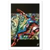 Image 1 : "Captain America: Man Out Of Time #5" Limited Edition Giclee on Canvas by Bryan Hitch and Marvel Com