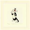Image 2 : "Sylvester" Framed Limited Edition Etching with Hand-Tinted Color and Numbered.