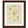 Image 1 : Disney "Pixie Poses" Limited Edition Sericel with Certificate of Authenticity; Framed.