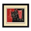 Image 1 : Neal Doty (1941-2016), Framed Original Mixed Media Linocut, Hand Signed with Certificate of Authenti