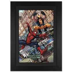 "Astonishing Spider-Man and Wolverine #1" Extremely Limited Edition Giclee on Canvas by Nicholas Bra