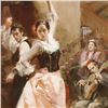 Image 2 : Pino (1939-2010) "Dancing In Barcelona" Limited Edition Giclee. Numbered and Hand Signed; Certificat