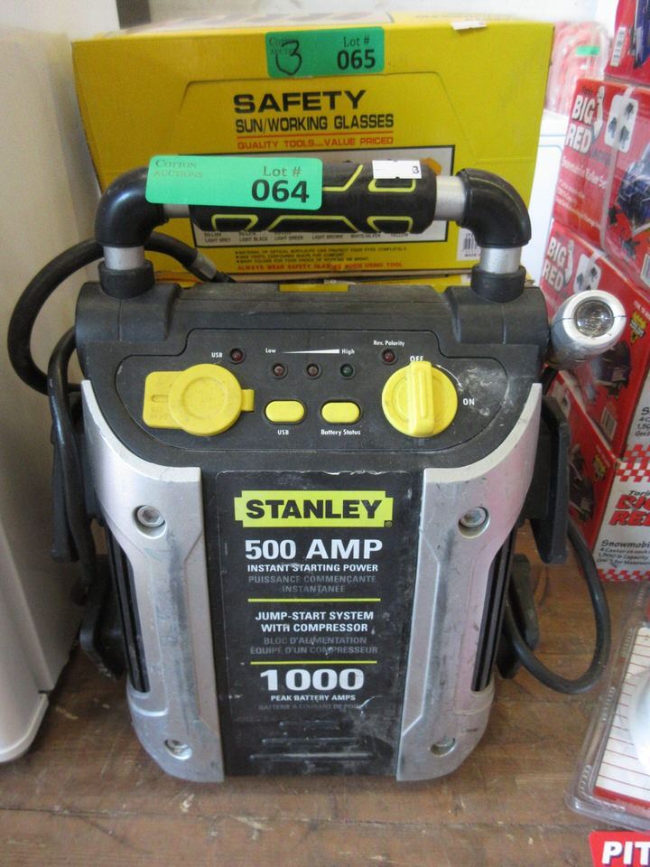 Stanley 500amp JumpStart System w/ Air Compressor