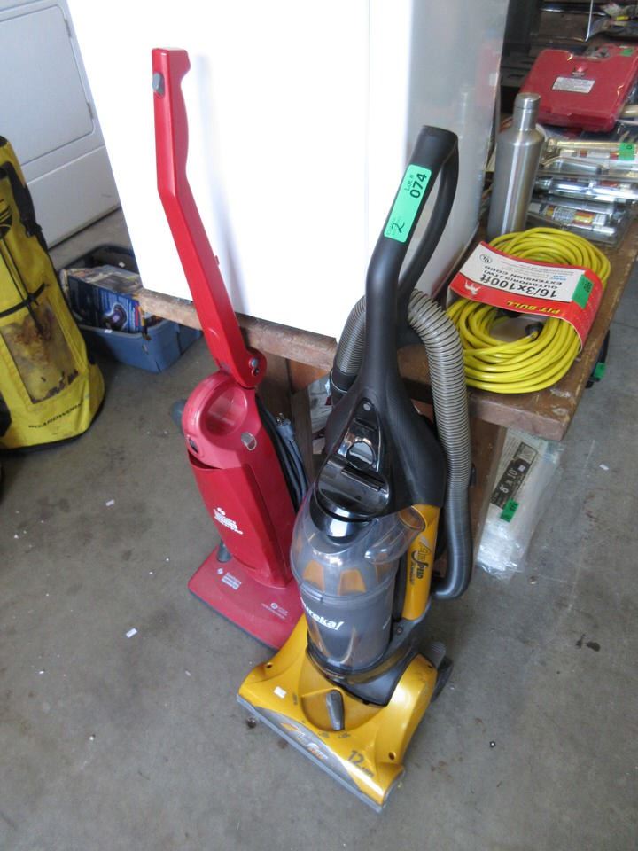 2 Upright Vacuums