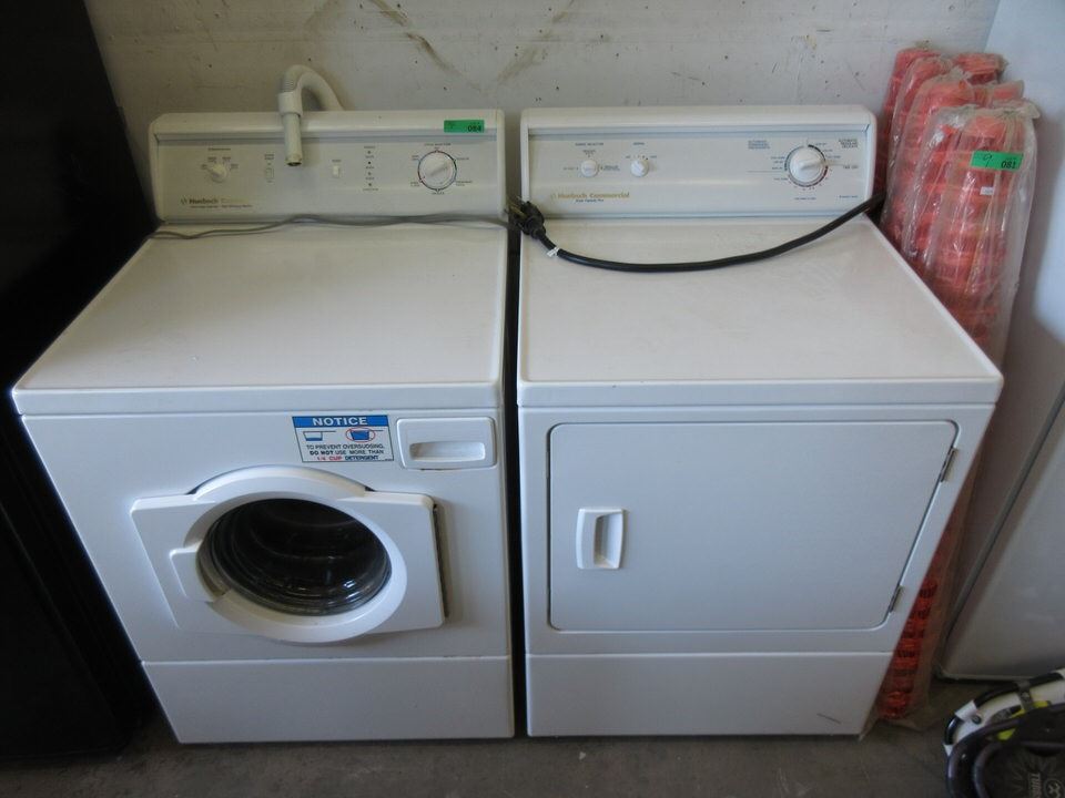 Huebsch Commercial High Capacity Washer & Dryer