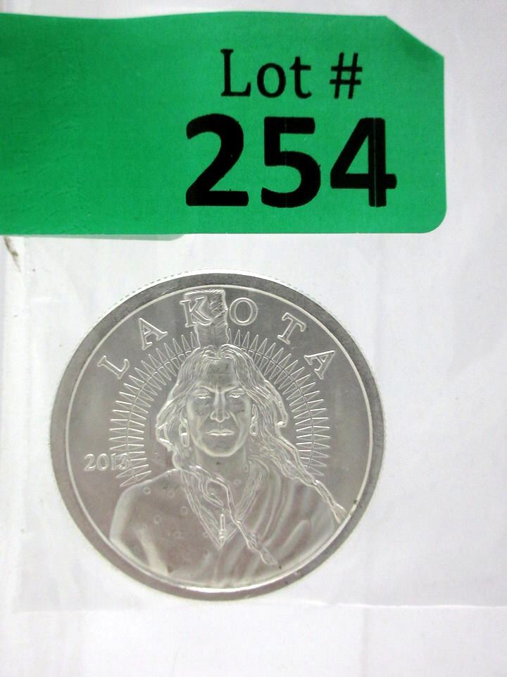 Lakota First Nation .999 Silver 1 Oz Coin