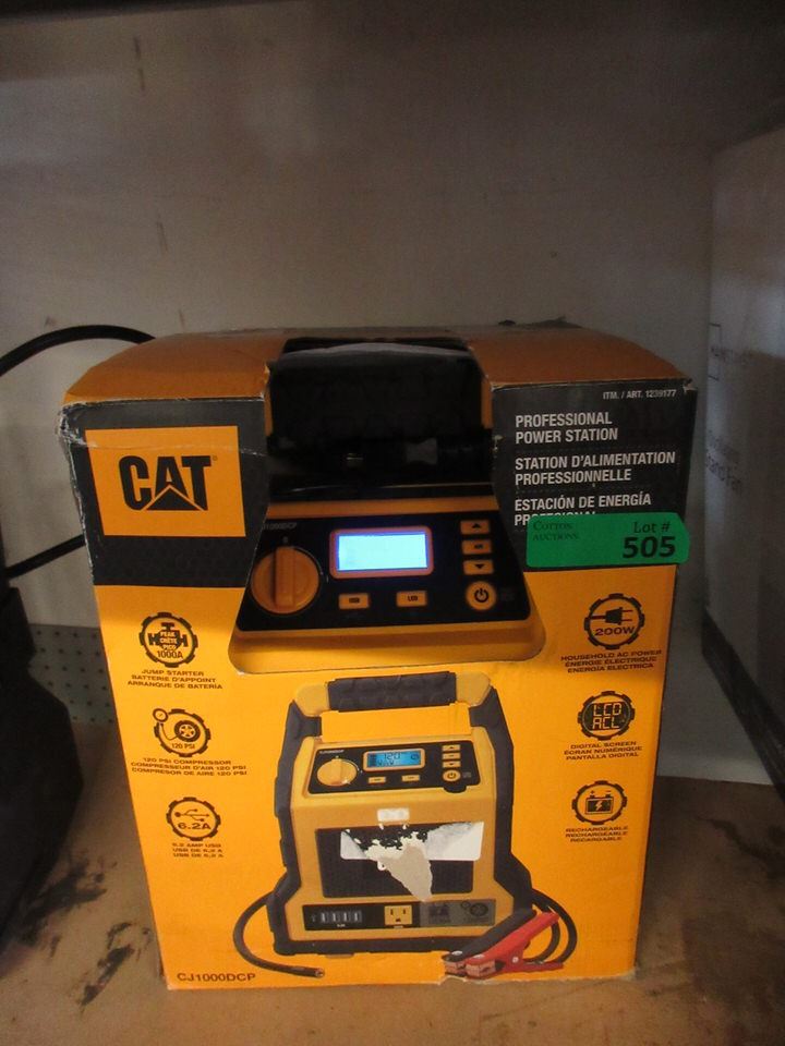 CAT Power Station with Jumper Cables