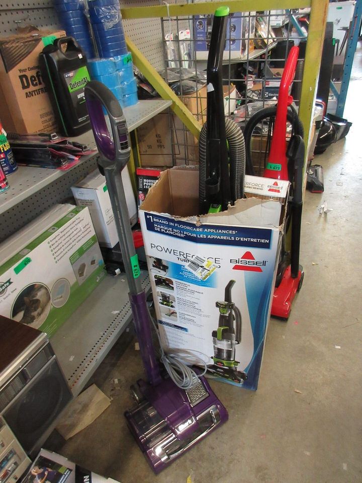 1 Shark & 1 Bissel Upright Vacuum