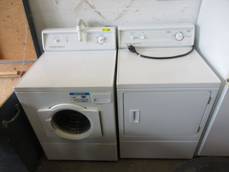 Commercial Large Capacity Washer & Dryer