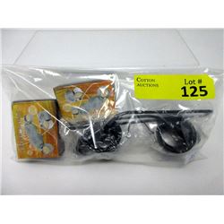 New Illuminated Jewelers' Glasses & 3 Loupes