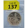 Image 1 : 1 Oz .999 Fine Silver Engelhard Round